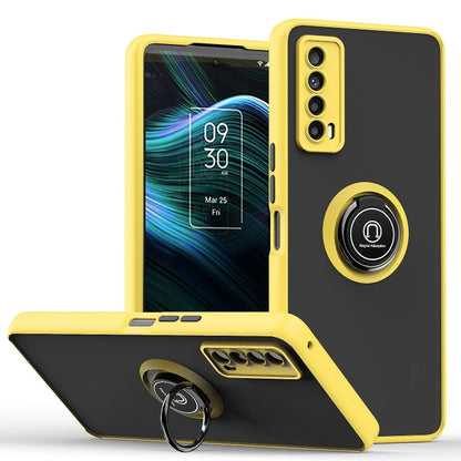 Q Shadow 1 Series TPU + PC Phone Case with Ring Holder, For OPPO Reno8, For Motorola Moto G52, For TCL Stylus 5G