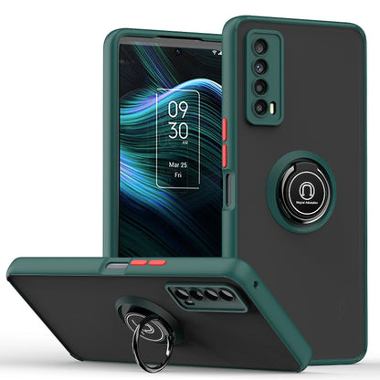 Q Shadow 1 Series TPU + PC Phone Case with Ring Holder, For OPPO Reno8, For Motorola Moto G52, For TCL Stylus 5G