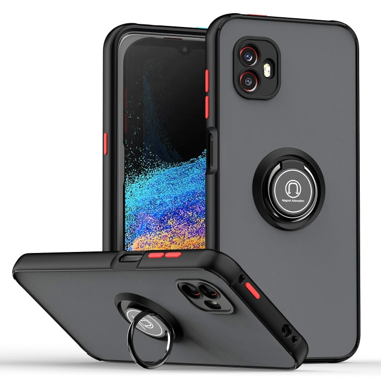 Q Shadow 1 Series TPU + PC Phone Case with Ring Holder, For Samsung Galaxy Xcover6 Pro, For Xiaomi 12 Lite, For Xiaomi Poco X4 GT