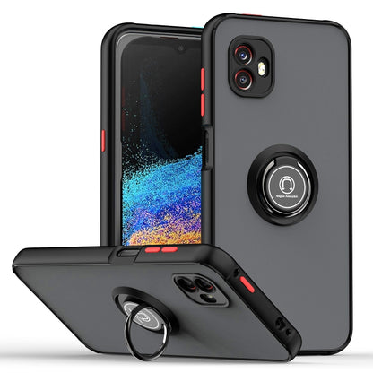 Q Shadow 1 Series TPU + PC Phone Case with Ring Holder, For Samsung Galaxy Xcover6 Pro, For Xiaomi 12 Lite, For Xiaomi Poco X4 GT