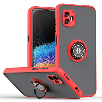 Q Shadow 1 Series TPU + PC Phone Case with Ring Holder, For Samsung Galaxy Xcover6 Pro, For Xiaomi 12 Lite, For Xiaomi Poco X4 GT