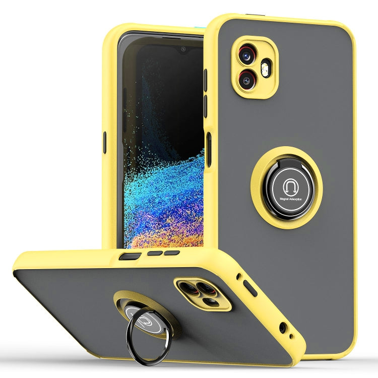 Q Shadow 1 Series TPU + PC Phone Case with Ring Holder, For Samsung Galaxy Xcover6 Pro, For Xiaomi 12 Lite, For Xiaomi Poco X4 GT