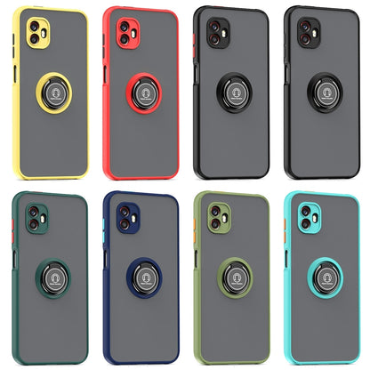 Q Shadow 1 Series TPU + PC Phone Case with Ring Holder, For Samsung Galaxy Xcover6 Pro, For Xiaomi 12 Lite, For Xiaomi Poco X4 GT