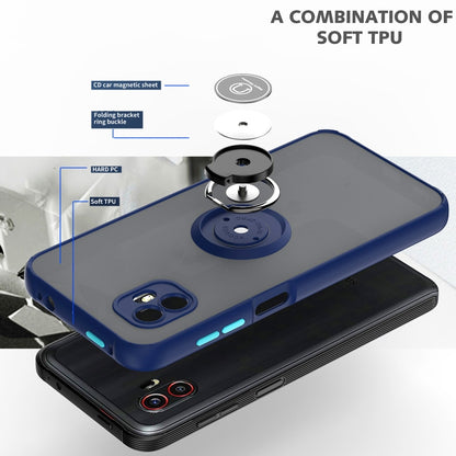 Q Shadow 1 Series TPU + PC Phone Case with Ring Holder, For Samsung Galaxy Xcover6 Pro, For Xiaomi 12 Lite, For Xiaomi Poco X4 GT