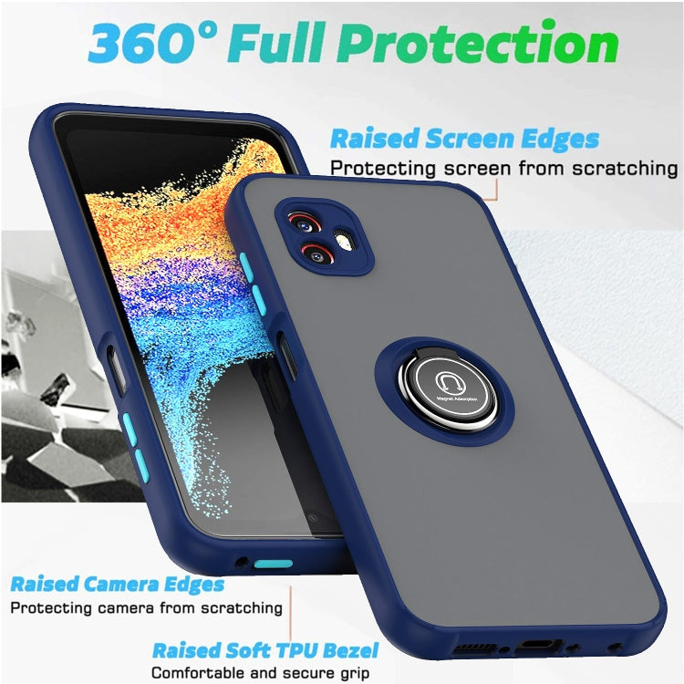 Q Shadow 1 Series TPU + PC Phone Case with Ring Holder, For Samsung Galaxy Xcover6 Pro, For Xiaomi 12 Lite, For Xiaomi Poco X4 GT