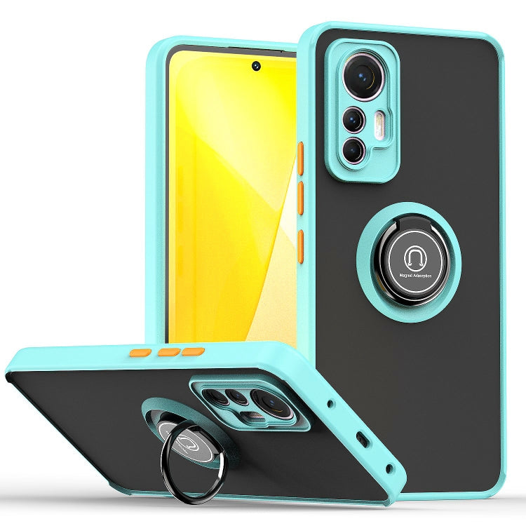 Q Shadow 1 Series TPU + PC Phone Case with Ring Holder, For Samsung Galaxy Xcover6 Pro, For Xiaomi 12 Lite, For Xiaomi Poco X4 GT
