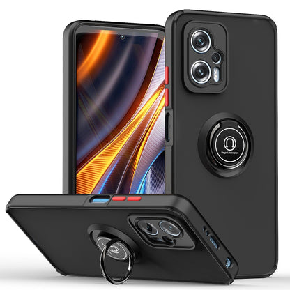 Q Shadow 1 Series TPU + PC Phone Case with Ring Holder, For Samsung Galaxy Xcover6 Pro, For Xiaomi 12 Lite, For Xiaomi Poco X4 GT