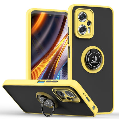 Q Shadow 1 Series TPU + PC Phone Case with Ring Holder, For Samsung Galaxy Xcover6 Pro, For Xiaomi 12 Lite, For Xiaomi Poco X4 GT