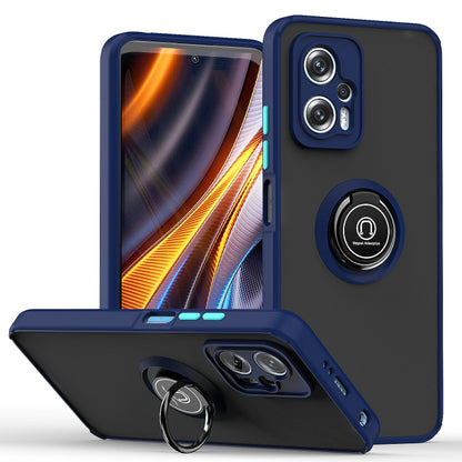 Q Shadow 1 Series TPU + PC Phone Case with Ring Holder, For Samsung Galaxy Xcover6 Pro, For Xiaomi 12 Lite, For Xiaomi Poco X4 GT