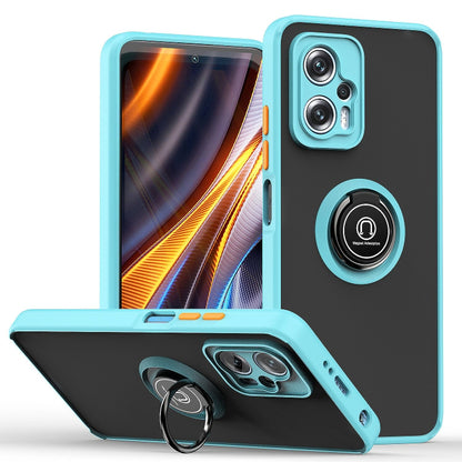 Q Shadow 1 Series TPU + PC Phone Case with Ring Holder, For Samsung Galaxy Xcover6 Pro, For Xiaomi 12 Lite, For Xiaomi Poco X4 GT