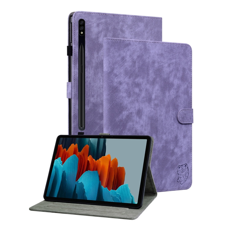 Tiger Pattern Flip Leather Tablet Case, For Samsung Galaxy Tab А9+, For Samsung Galaxy Tab S9, For Samsung Galaxy Tab S9+