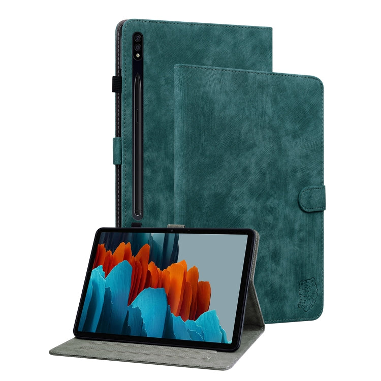 Tiger Pattern Flip Leather Tablet Case, For Samsung Galaxy Tab А9+, For Samsung Galaxy Tab S9, For Samsung Galaxy Tab S9+