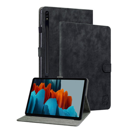 Tiger Pattern Flip Leather Tablet Case, For Samsung Galaxy Tab А9+, For Samsung Galaxy Tab S9, For Samsung Galaxy Tab S9+