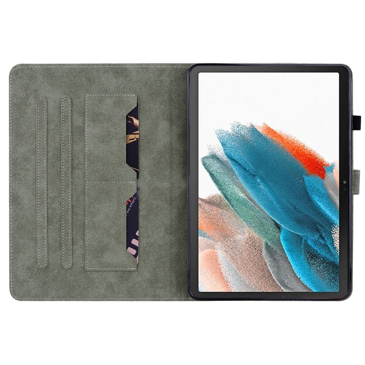 Tiger Pattern Flip Leather Tablet Case, For Samsung Galaxy Tab А9+, For Samsung Galaxy Tab S9, For Samsung Galaxy Tab S9+