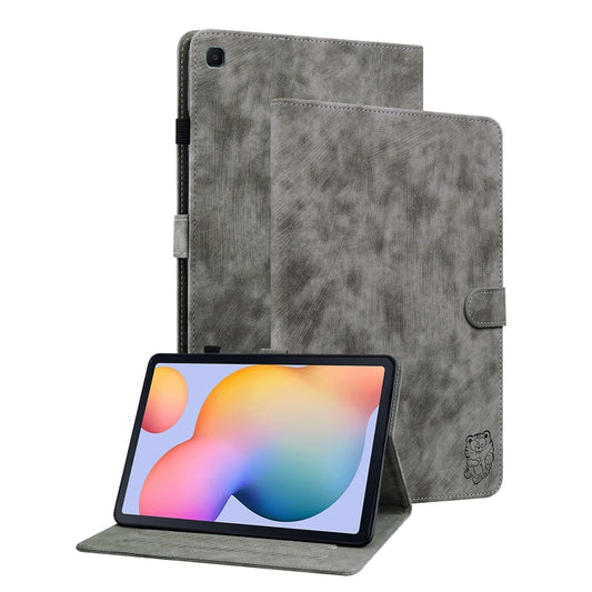 Tiger Pattern Flip Leather Tablet Case, For Samsung Galaxy Tab S5e/T720/T725, For Samsung Galaxy Tab A 10.1 2019, For Samsung Galaxy Tab A 8.0 2019
