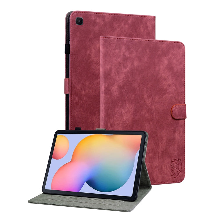 Tiger Pattern Flip Leather Tablet Case, For Samsung Galaxy Tab S5e/T720/T725, For Samsung Galaxy Tab A 10.1 2019, For Samsung Galaxy Tab A 8.0 2019