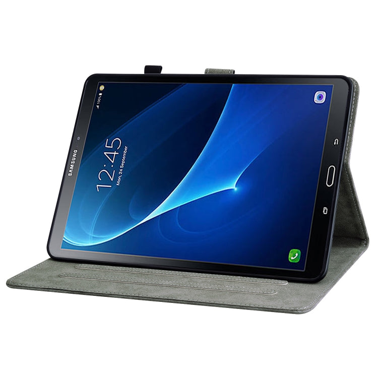 Tiger Pattern Flip Leather Tablet Case, For Samsung Galaxy Tab A 10.1 2016/T580/T585