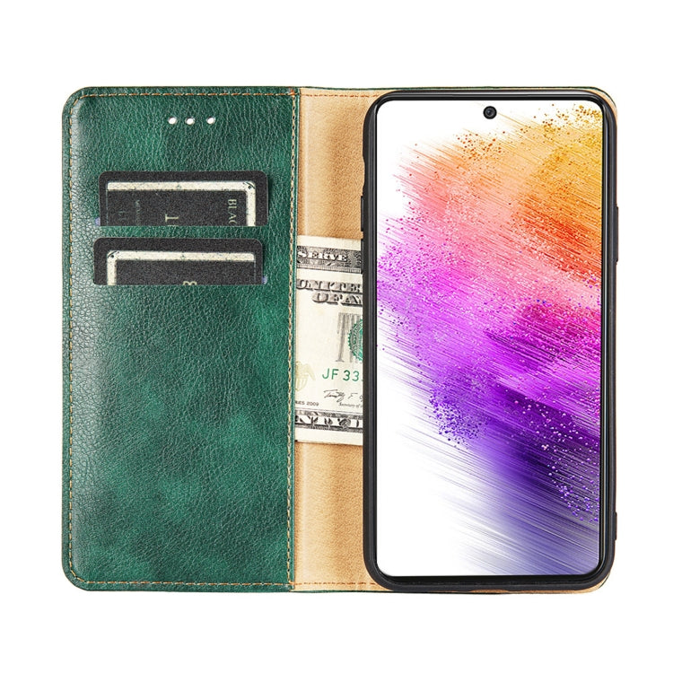 Gloss Oil Solid Color Magnetic Flip Leather Phone Case, For Samsung Galaxy Xcover6 Pro / Xcover Pro 2, For Xiaomi 12S Ultra, For Xiaomi Poco C40
