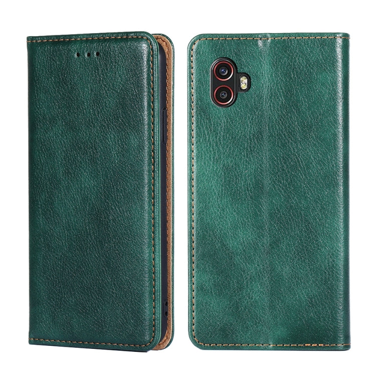 Gloss Oil Solid Color Magnetic Flip Leather Phone Case, For Samsung Galaxy Xcover6 Pro / Xcover Pro 2, For Xiaomi 12S Ultra, For Xiaomi Poco C40