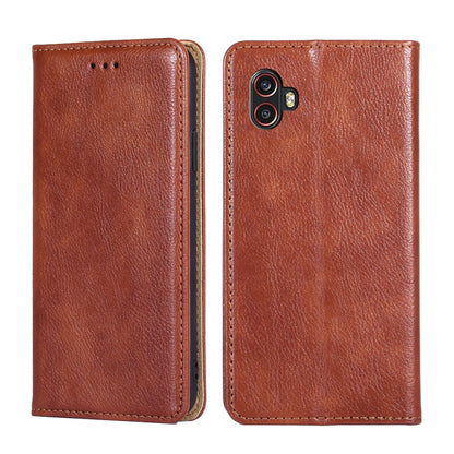 Gloss Oil Solid Color Magnetic Flip Leather Phone Case, For Samsung Galaxy Xcover6 Pro / Xcover Pro 2, For Xiaomi 12S Ultra, For Xiaomi Poco C40