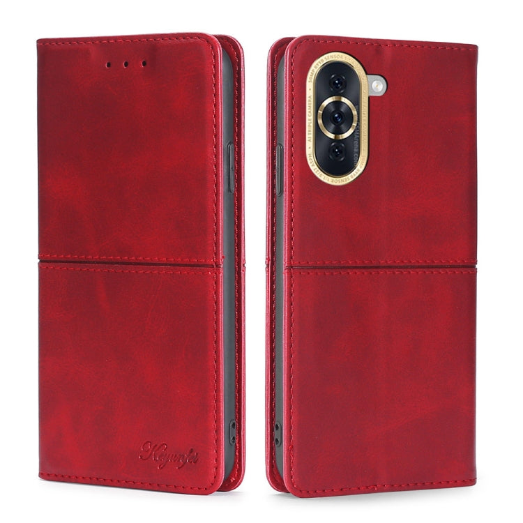 Cow Texture Magnetic Horizontal Flip Leather Phone Case, For Motorola Moto G62 5G, For OPPO A57 4G 2022, For OPPO Reno7 A Japan Version, For Huawei Nova 10