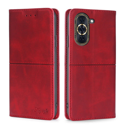 Cow Texture Magnetic Horizontal Flip Leather Phone Case, For Huawei Nova 10 Pro, For Nokia C100, For Nokia C200, For Samsung Galaxy A73 5G