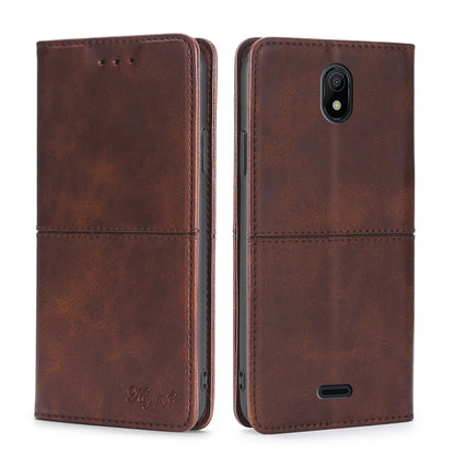 Cow Texture Magnetic Horizontal Flip Leather Phone Case, For Huawei Nova 10 Pro, For Nokia C100, For Nokia C200, For Samsung Galaxy A73 5G