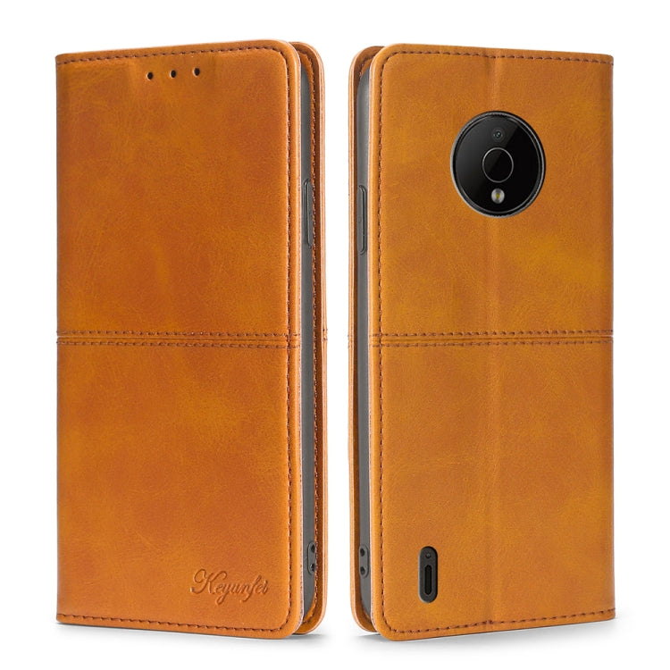 Cow Texture Magnetic Horizontal Flip Leather Phone Case, For Huawei Nova 10 Pro, For Nokia C100, For Nokia C200, For Samsung Galaxy A73 5G