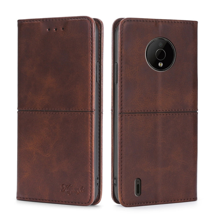 Cow Texture Magnetic Horizontal Flip Leather Phone Case, For Huawei Nova 10 Pro, For Nokia C100, For Nokia C200, For Samsung Galaxy A73 5G