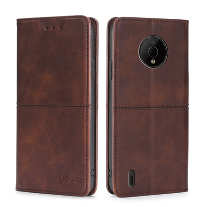Cow Texture Magnetic Horizontal Flip Leather Phone Case, For Huawei Nova 10 Pro, For Nokia C100, For Nokia C200, For Samsung Galaxy A73 5G