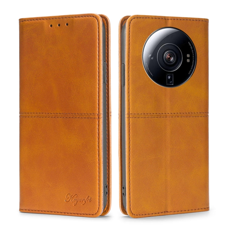 Cow Texture Magnetic Horizontal Flip Leather Phone Case, For Samsung Galaxy M13, For Xiaomi 12S Ultra