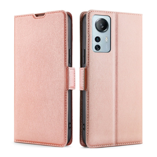 Ultra-thin Voltage Side Buckle Horizontal Flip Leather Phone Case, For Xiaomi 12 Lite, For Xiaomi Redmi Note 11T Pro 5G/Note 11T Pro+ 5G, For Xiaomi Poco M4 5G, For Xiaomi 12S Ultra
