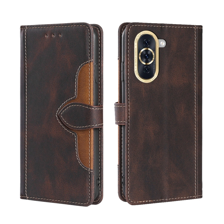 Skin Feel Magnetic Buckle Leather Phone Case, For Huawei nova 10, For Huawei nova 10 Pro, For Nokia C100, For Nokia C200, For Samsung Galaxy A73 5G, For Xiaomi 12S Ultra