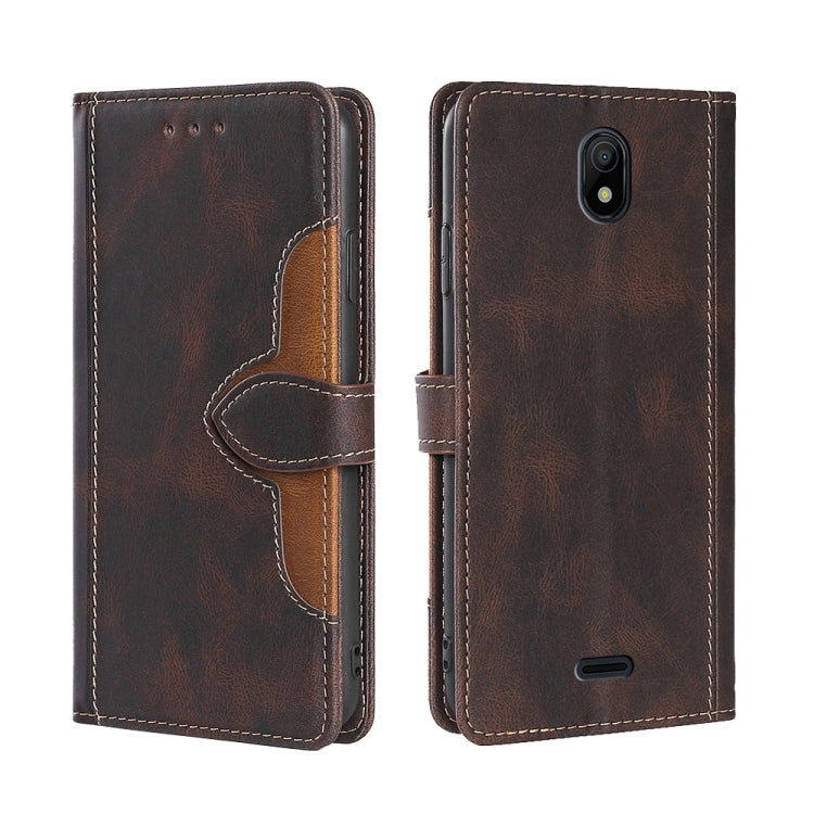 Skin Feel Magnetic Buckle Leather Phone Case, For Huawei nova 10, For Huawei nova 10 Pro, For Nokia C100, For Nokia C200, For Samsung Galaxy A73 5G, For Xiaomi 12S Ultra