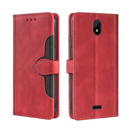 Skin Feel Magnetic Buckle Leather Phone Case, For Huawei nova 10, For Huawei nova 10 Pro, For Nokia C100, For Nokia C200, For Samsung Galaxy A73 5G, For Xiaomi 12S Ultra