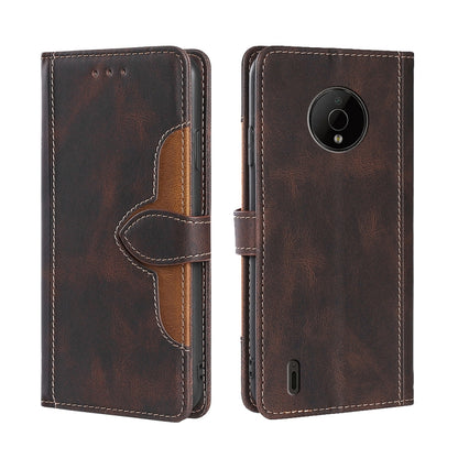 Skin Feel Magnetic Buckle Leather Phone Case, For Huawei nova 10, For Huawei nova 10 Pro, For Nokia C100, For Nokia C200, For Samsung Galaxy A73 5G, For Xiaomi 12S Ultra