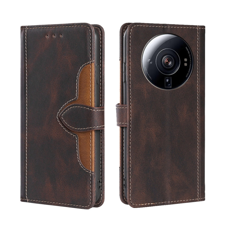 Skin Feel Magnetic Buckle Leather Phone Case, For Huawei nova 10, For Huawei nova 10 Pro, For Nokia C100, For Nokia C200, For Samsung Galaxy A73 5G, For Xiaomi 12S Ultra