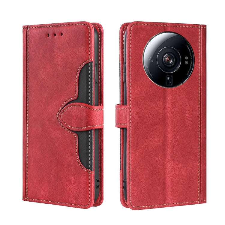 Skin Feel Magnetic Buckle Leather Phone Case, For Huawei nova 10, For Huawei nova 10 Pro, For Nokia C100, For Nokia C200, For Samsung Galaxy A73 5G, For Xiaomi 12S Ultra