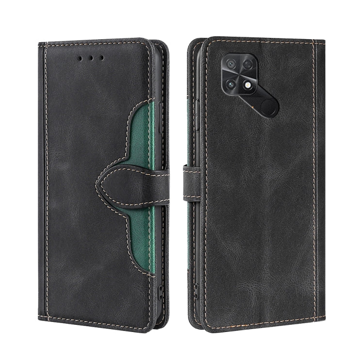 Skin Feel Magnetic Buckle Leather Phone Case, For Xiaomi Poco C40