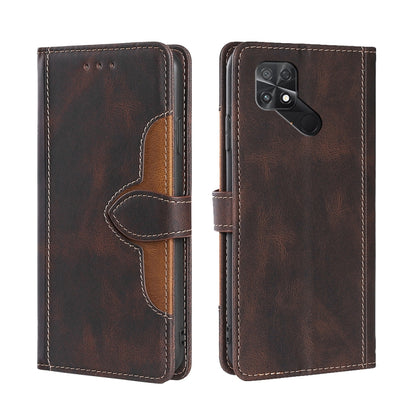 Skin Feel Magnetic Buckle Leather Phone Case, For Xiaomi Poco C40