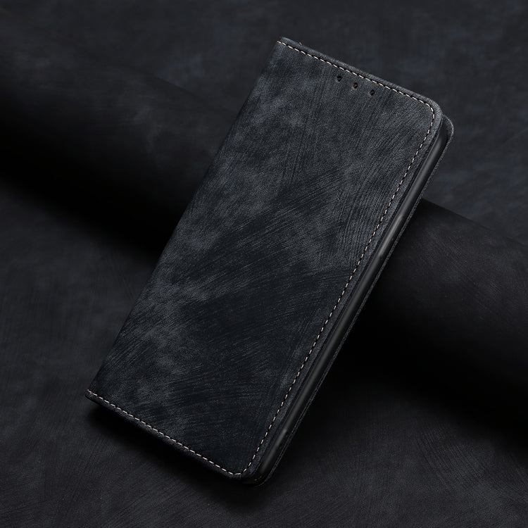 RFID Anti-theft Brush Magnetic Leather Phone Case, For Realme Narzo 50A, For vivo S15 5G, For vivo S15E 5G/T1 Snapdragon 778G, For vivo X60 Pro+