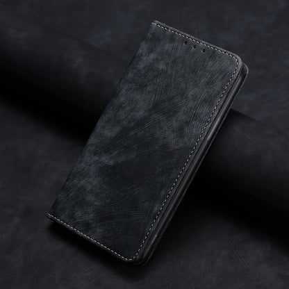 RFID Anti-theft Brush Magnetic Leather Phone Case, For Realme Narzo 50A, For vivo S15 5G, For vivo S15E 5G/T1 Snapdragon 778G, For vivo X60 Pro+