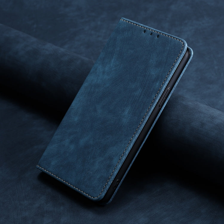 RFID Anti-theft Brush Magnetic Leather Phone Case, For Realme Narzo 50A, For vivo S15 5G, For vivo S15E 5G/T1 Snapdragon 778G, For vivo X60 Pro+