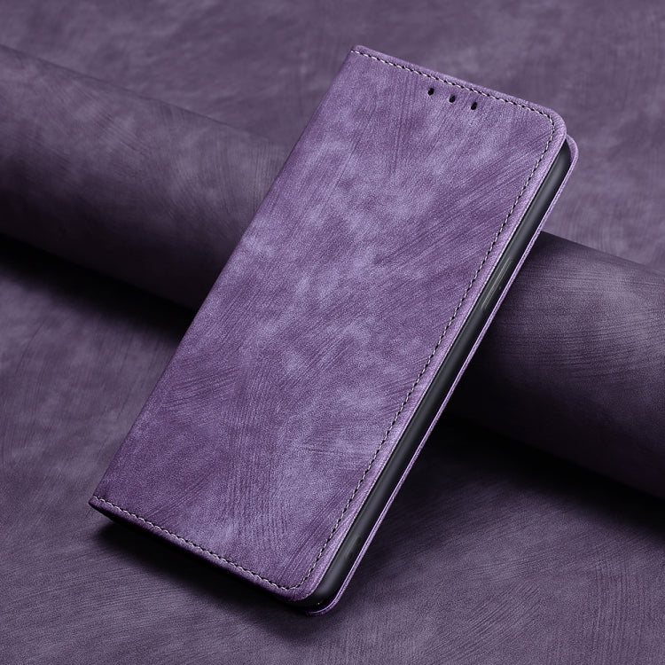 RFID Anti-theft Brush Magnetic Leather Phone Case, For vivo X70, For vivo Y55S 5G, For Huawei Nova 8i, For Huawei Mate 40