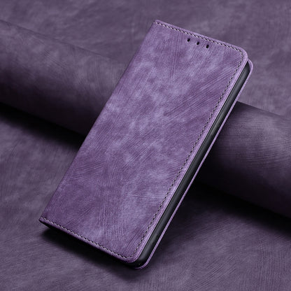 RFID Anti-theft Brush Magnetic Leather Phone Case, For vivo X70, For vivo Y55S 5G, For Huawei Nova 8i, For Huawei Mate 40