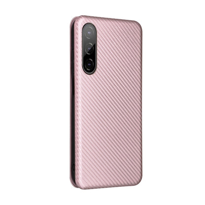 Carbon Fiber Texture Magnetic Flip Leather Phone Case, For HTC Desire 22 Pro, For Realme C30, For Nokia C21 Plus, For Xiaomi 12S Ultra