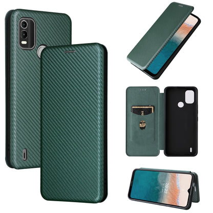 Carbon Fiber Texture Magnetic Flip Leather Phone Case, For HTC Desire 22 Pro, For Realme C30, For Nokia C21 Plus, For Xiaomi 12S Ultra