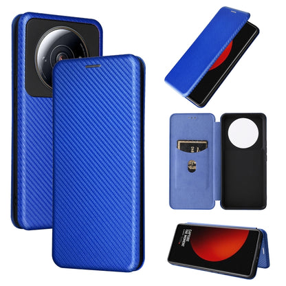 Carbon Fiber Texture Magnetic Flip Leather Phone Case, For HTC Desire 22 Pro, For Realme C30, For Nokia C21 Plus, For Xiaomi 12S Ultra