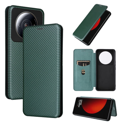 Carbon Fiber Texture Magnetic Flip Leather Phone Case, For HTC Desire 22 Pro, For Realme C30, For Nokia C21 Plus, For Xiaomi 12S Ultra