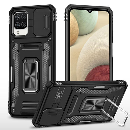 Armor PC + TPU Camera Shield Phone Case, For Samsung Galaxy A12 5G/4G / M12 / F12, For Xiaomi 12 Pro, For Samsung Galaxy A32 5G, For Samsung Galaxy A52 5G/4G